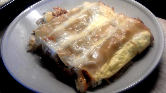 cannelloni plněné mletým masem