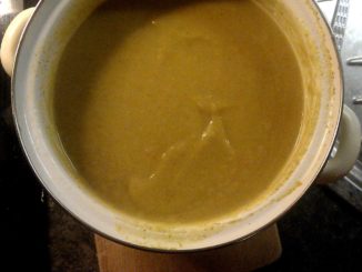 krémová brokolicová polévka