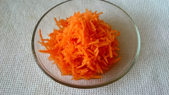mrkvový salát