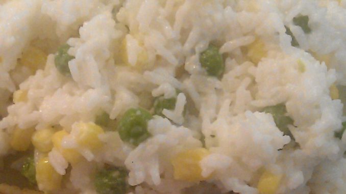 smetanová rýže
