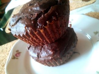 luxusní čokoládové muffiny