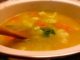 květáková polévka s mrkví a bramborem