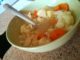 zeleninová polévka s nudlemi