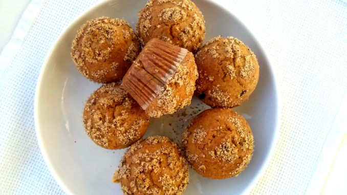 vanilkové muffiny
